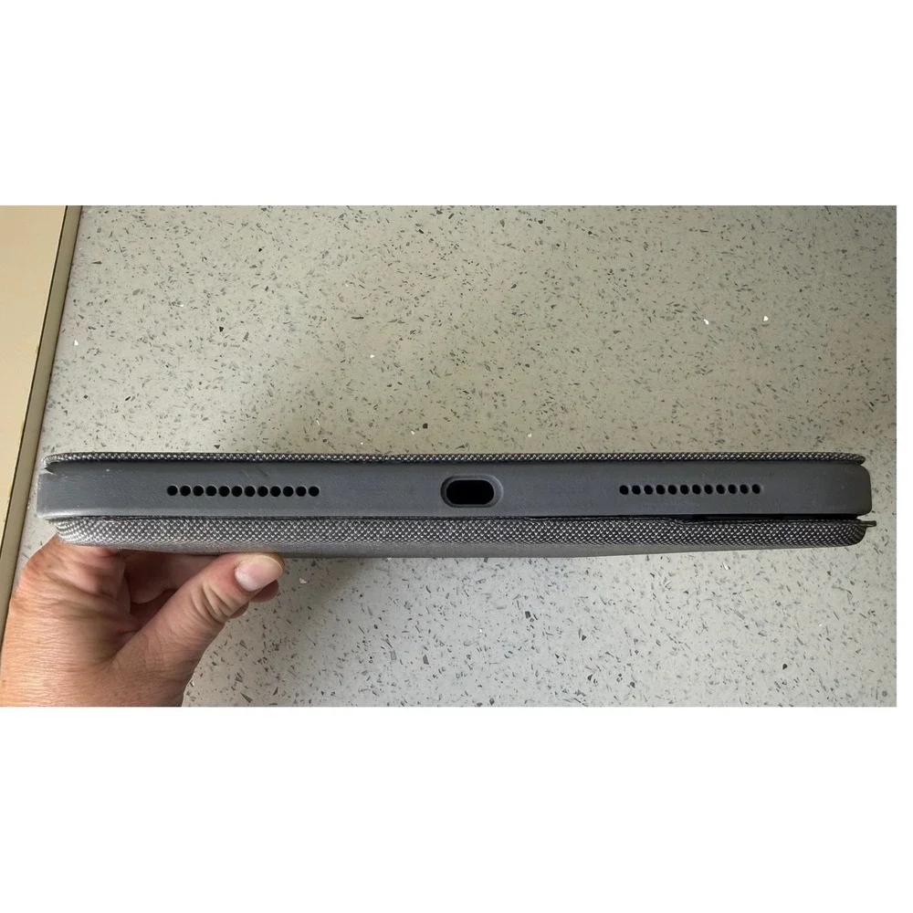 Logitech Combo Touch iPad Pro 11 Grey Backlit Keyboard Case Trackpad YU0081